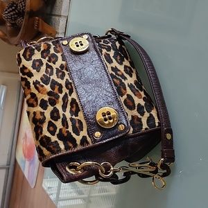 Milly Calf Hair Leather Bag